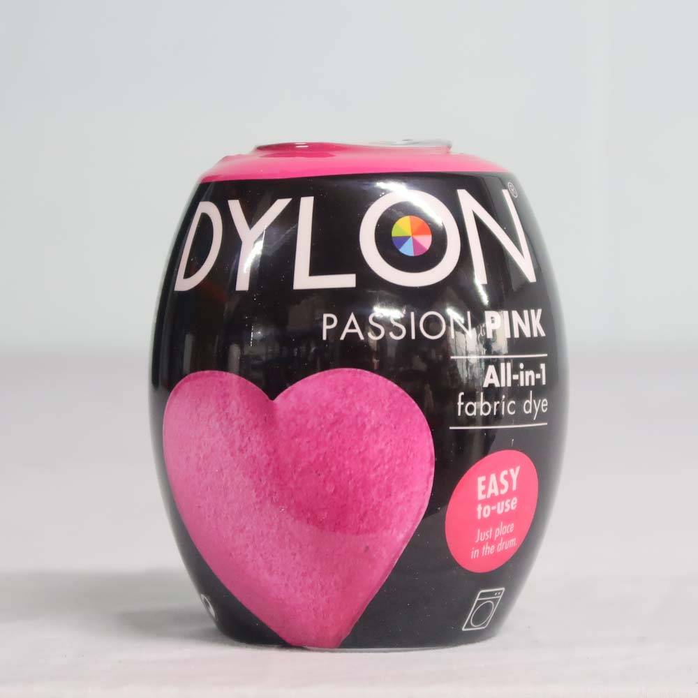 Dylon PASSION PINK Fabric Dye, Machine Fabric Pod 350g